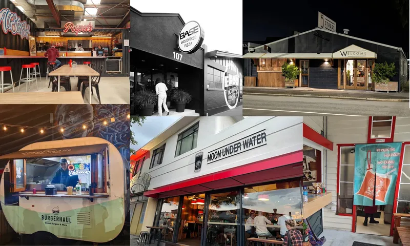six colourful hospitality shopfronts in Christchurch