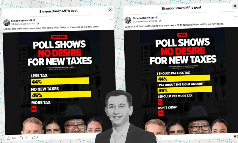 Facebook ads shared by Simeon Brown.