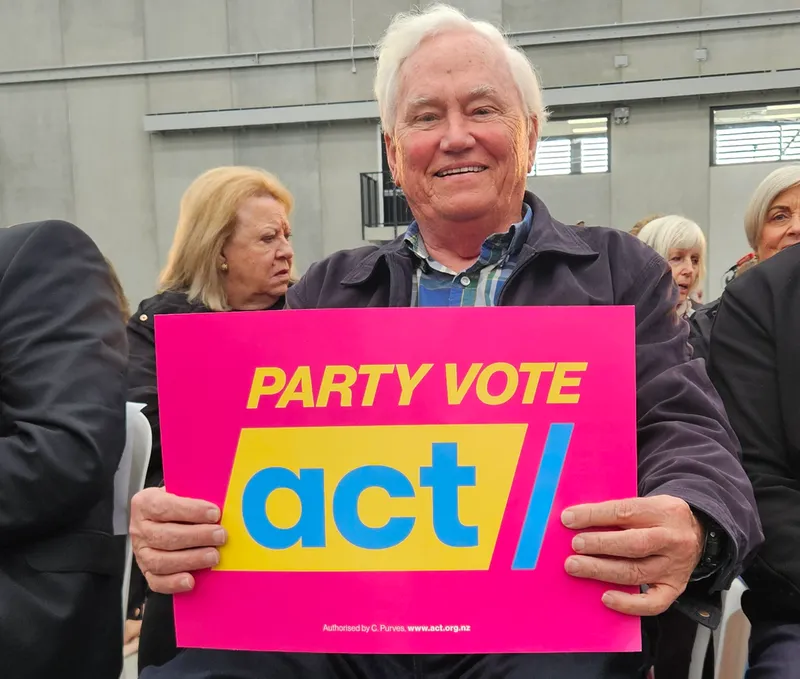 Former Act party leader Richard Prebble. 