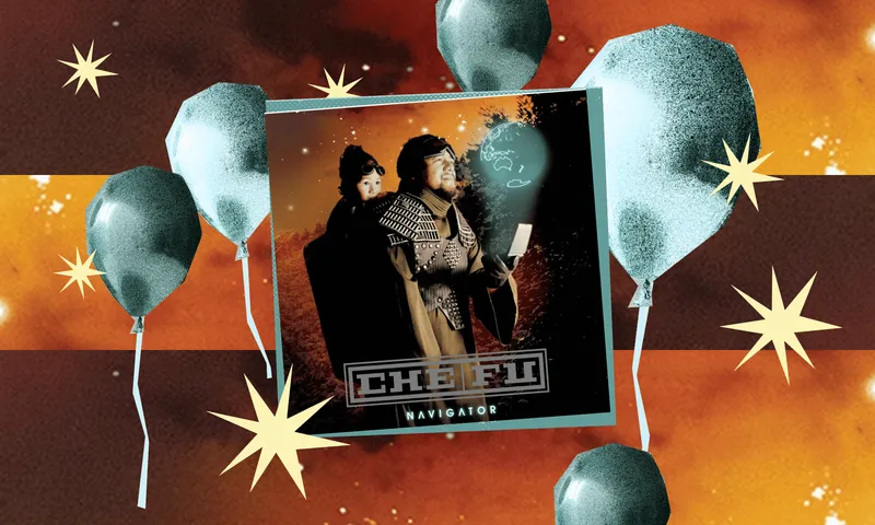 The cover of Che Fu's 2001 album Navigator.