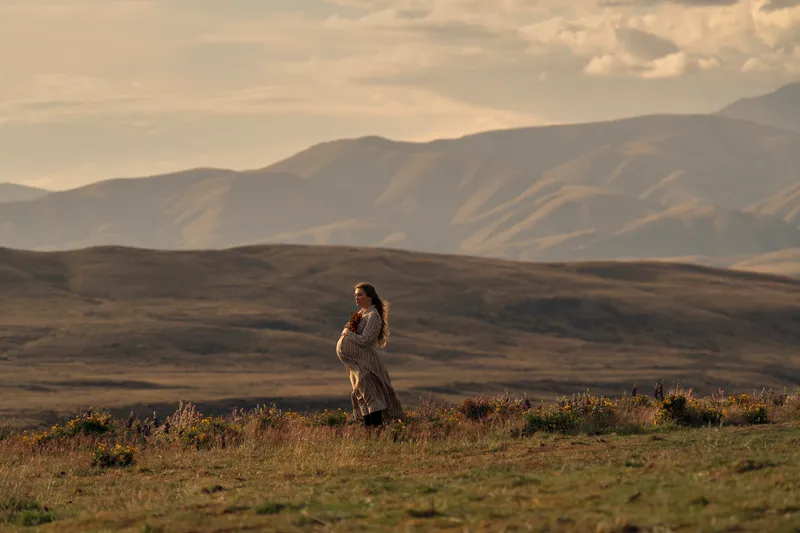 East of Eden. Florence Pugh as Cathy Ames in episode 103 of East of Eden. Cr. Kirsty Griffin/Netflix © 2026