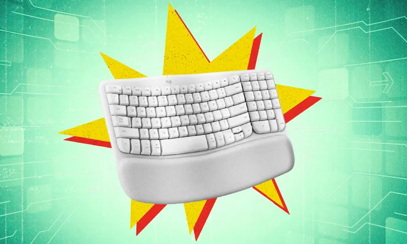 Logitech Wave Keys Wireless Ergonomic Keyboard