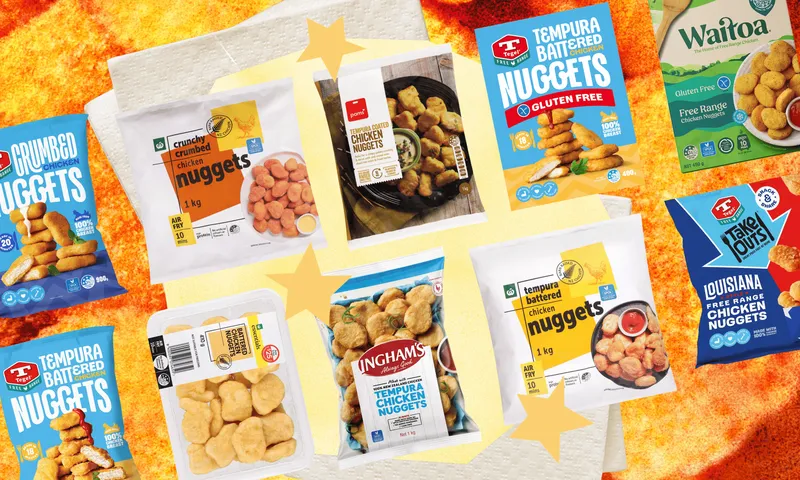 Bags of chicken nuggets.